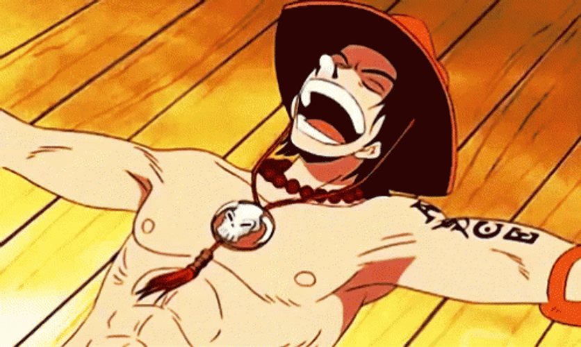 Ace One Piece Sleep Snoring GIF