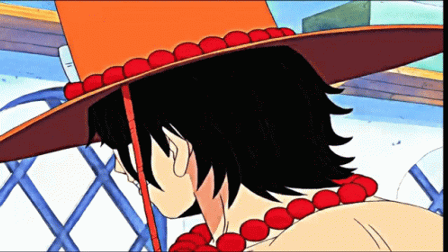 Ace One Piece Smile Grin Loop GIF