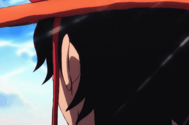 Ace One Piece Smile Head Turn GIF