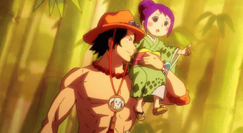 Ace One Piece Tama Laughing GIF