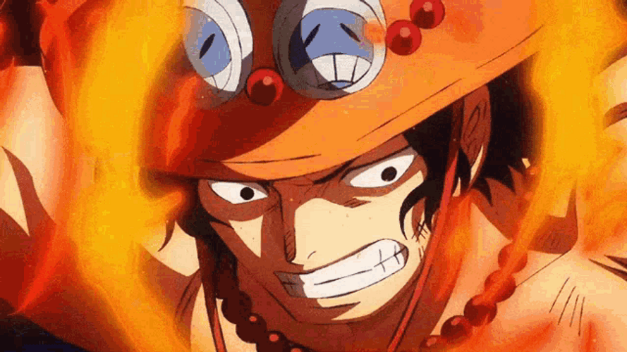 Ace One Piece Yamato Battle Explosion GIF