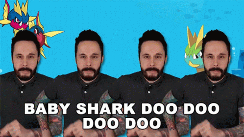 Ace Trainer Wiggle Baby Shark GIF
