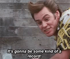 Ace Ventura Some Kind Of Broken Record GIF