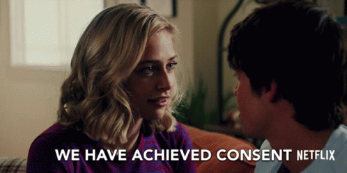 Achieved Consent I'll Allow It GIF