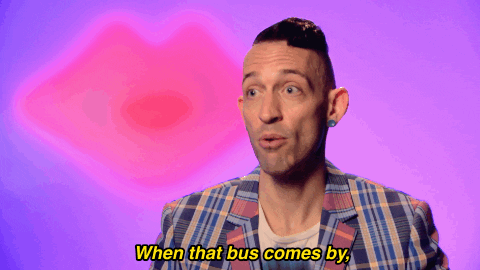 Acid Betty I'm Gonna Throw Her Under The Bus GIF