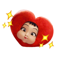 Acting Cute Zoey Sticker GIF