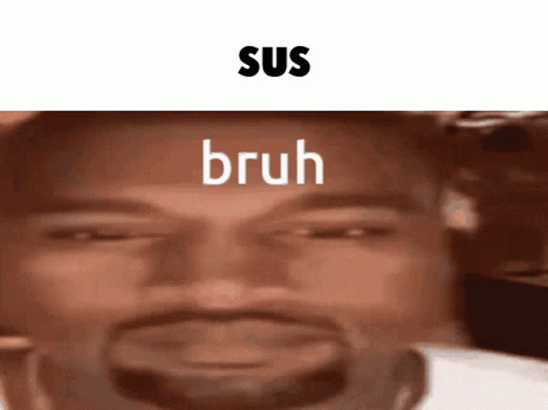 Acting Sus Bruh Meme Kanye West GIF