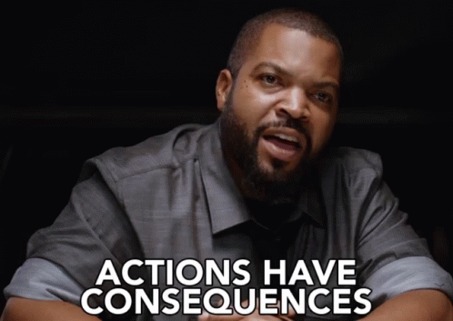 Action Consequences Ice Cube Fist Fight Movie GIF