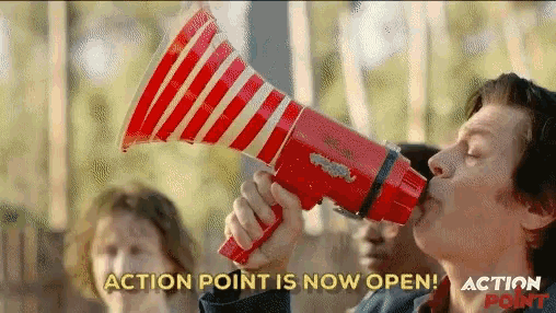 Action Point Movie Opening Crowd Chaos GIF