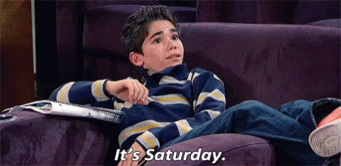 Actor Cameron Boyce It's Saturday GIF