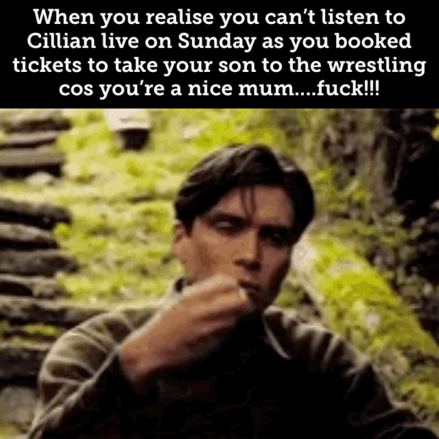 Actor Commenting On Wrestling GIF