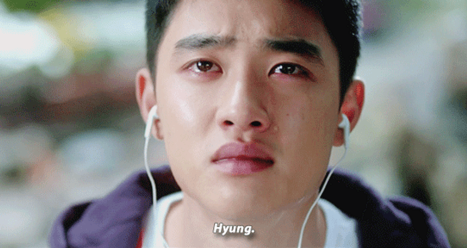 Actor Doh Kyungsoo Crying GIF