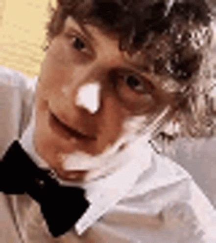 Actor Evan Peters Dahmer Dark Smile GIF