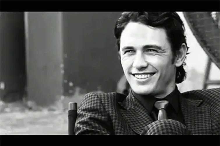 Actor James Franco Smiling GIF