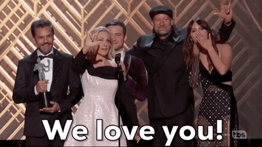 Actors Awards We Love You GIF