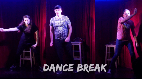 Actors Dance Break GIF