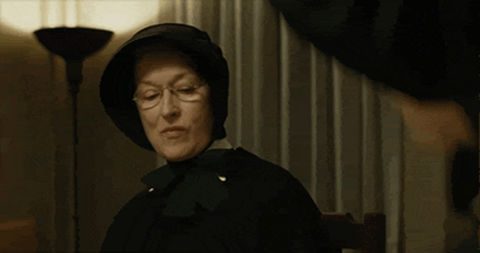 Actress Meryl Streep Doubt GIF