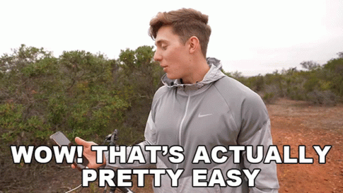Actually That Was Easy GIF