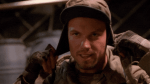 Adam Baldwin The Train Job GIF