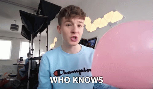 Adam Beales Pink Balloon Who Knows GIF