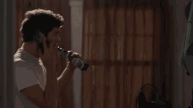 Adam Brody Drunk Calling GIF
