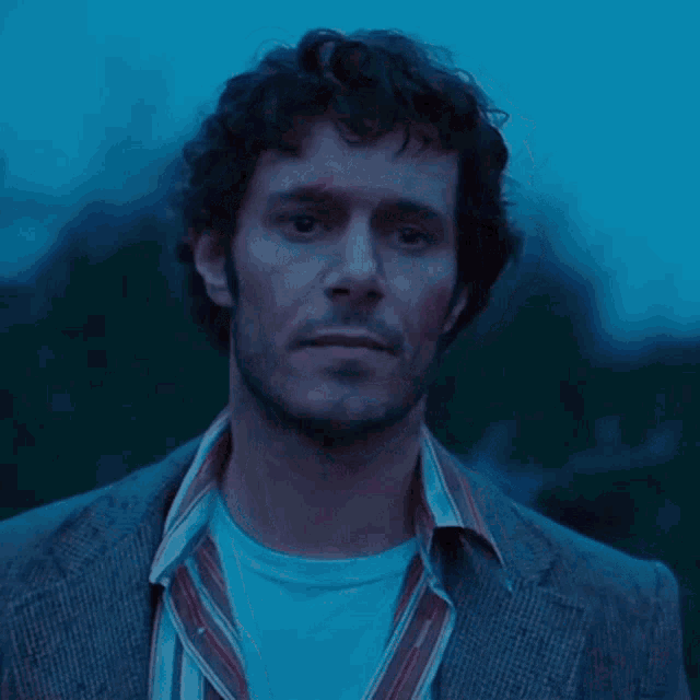 Adam Brody Eating Gum GIF