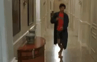 Adam Brody Hallway Dance GIF