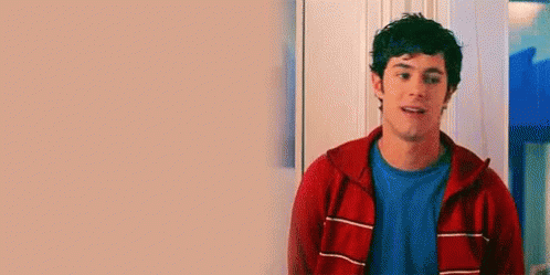Adam Brody Shrugging Shoulder GIF