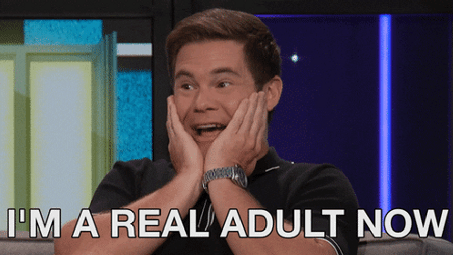 Adam Devine A Real Adult Now GIF