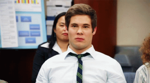 Adam Devine Dislike Reaction GIF