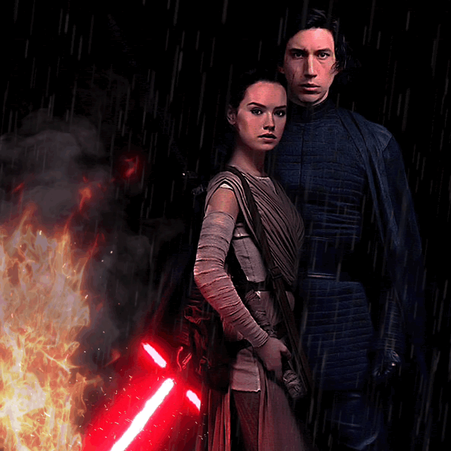 Adam Driver As Kylo Ren In Starwars GIF