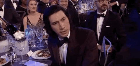 Adam Driver In Screen Actors Awards Night GIF