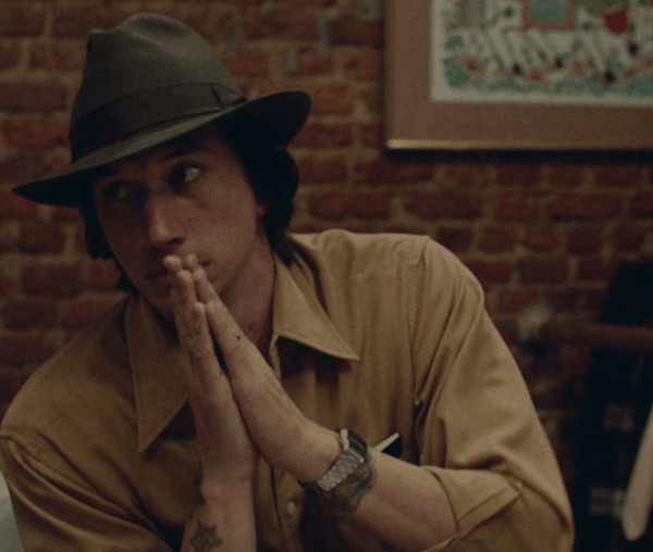 Adam Driver Rubbing His Hands GIF