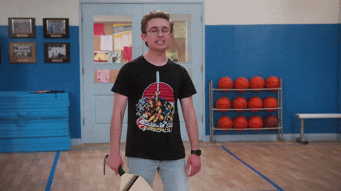 Adam Goldberg Hit By Pickleball Meme GIF