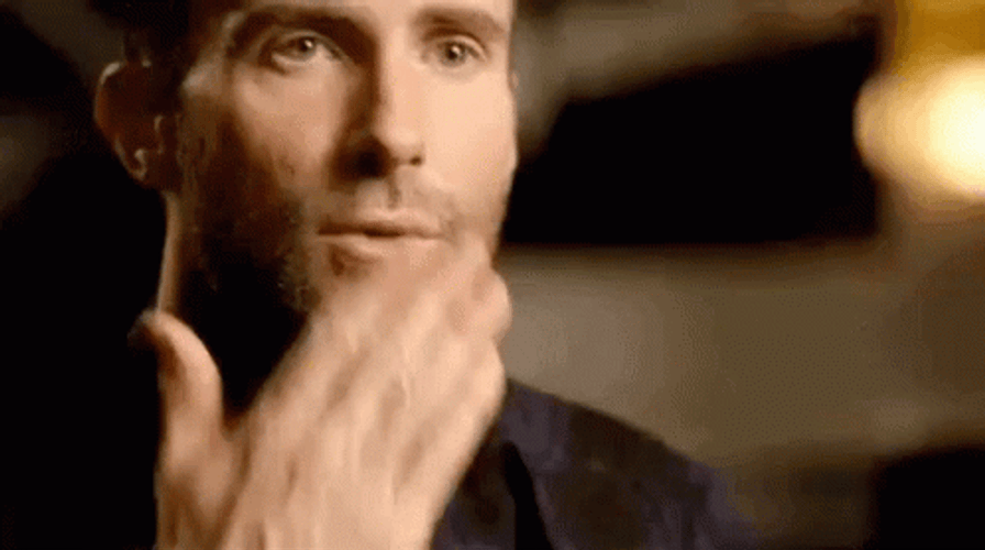 Adam Levine Blowing Kiss GIF