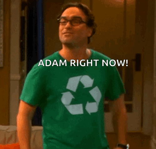 Adam Right Now Go Sports GIF