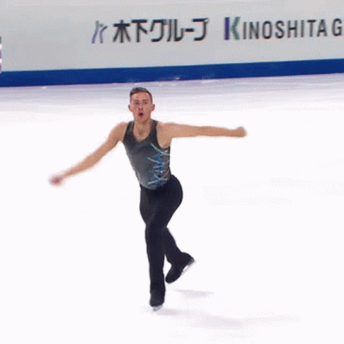 Adam Rippon Figure Skating GIF