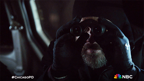 Adam Ruzek Watching You GIF