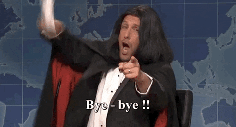 Adam Sandler Rose Magic Bye Bye Meme GIF