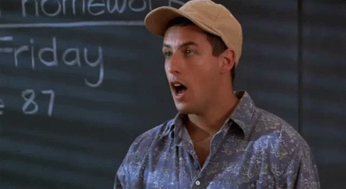 Adam Sandler Smart Man Alive GIF