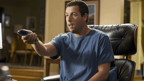 Adam Sandler Tv Open Click GIF