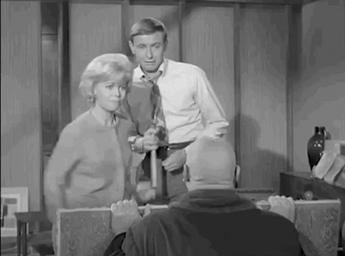 Addams Family Uncle Fester Jackie Coogan Hello GIF