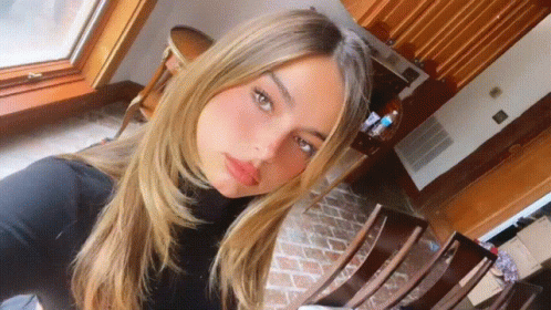 Addison Rae Blonde Hair GIF