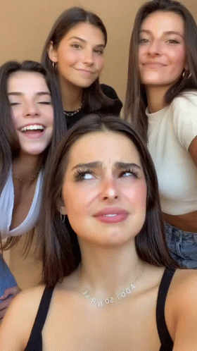 Addison Rae Grooving With Friends GIF