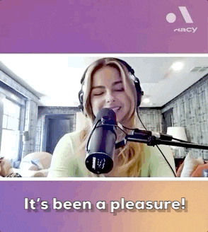 Addison Rae Says It's Been A Pleasure GIF