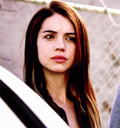 Irritated Adelaide Kane Eye Roll GIF
