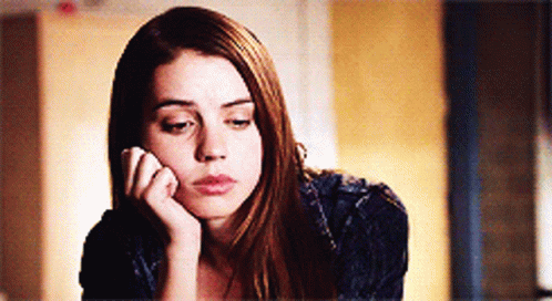 Coy Adelaide Kane Contemplating GIF