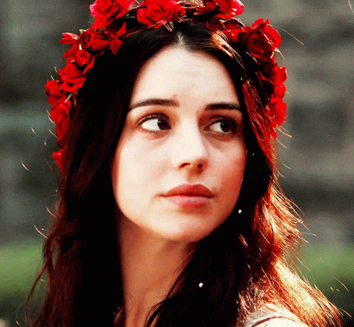 Gorgeous Adelaide Kane Floral Crown GIF