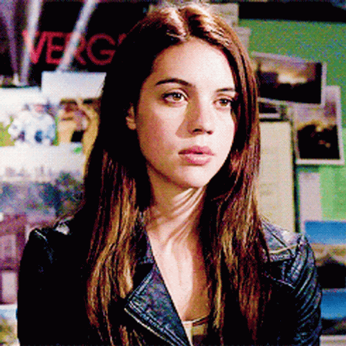 Adelaide Kane Sweet Smile Side Eye GIF