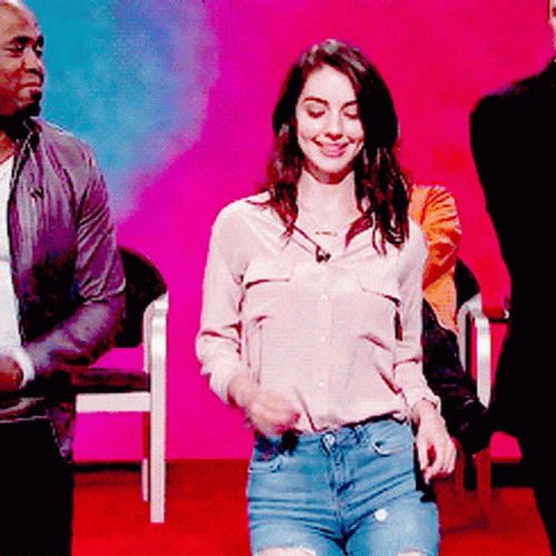 Adelaide Kane Timid Dance GIF